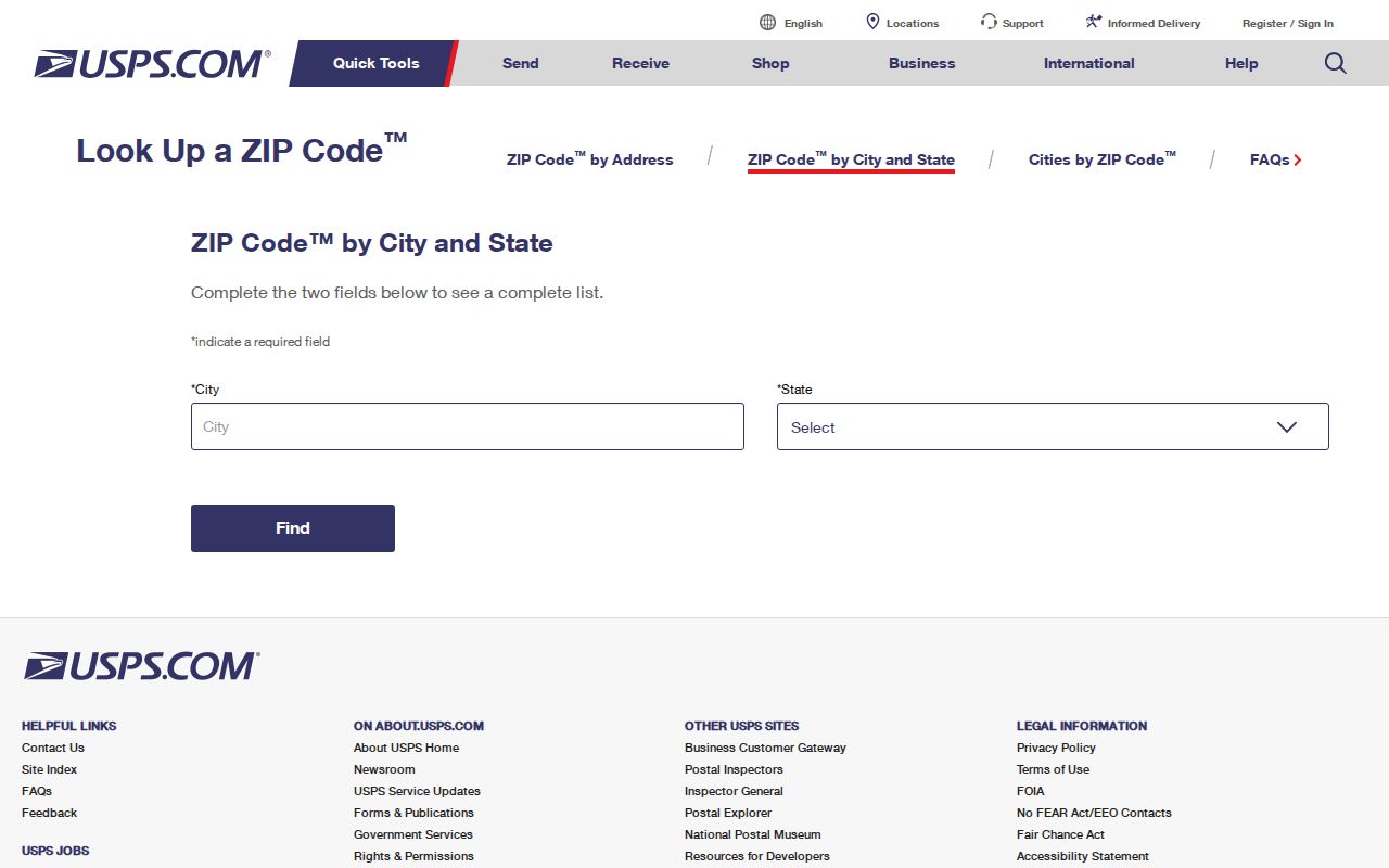 San Jacinto ZIP code USPS city and state lookup